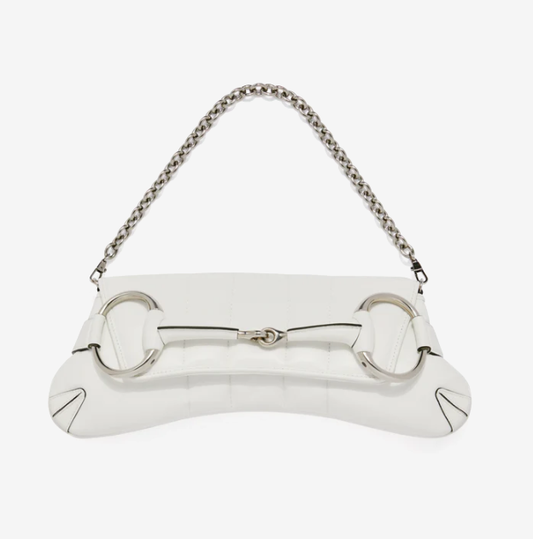 Cuero | Horsebit Small Padded-Leather Shoulder Bag