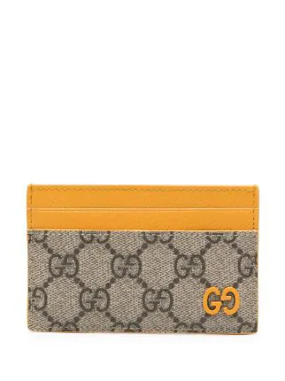 Cuero | Card case with GG detail