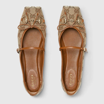 Cuero | WOMEN'S HORSEBIT BALLET FLAT