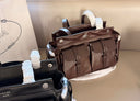 Prada Multi-Pocket Leather Tote Bag