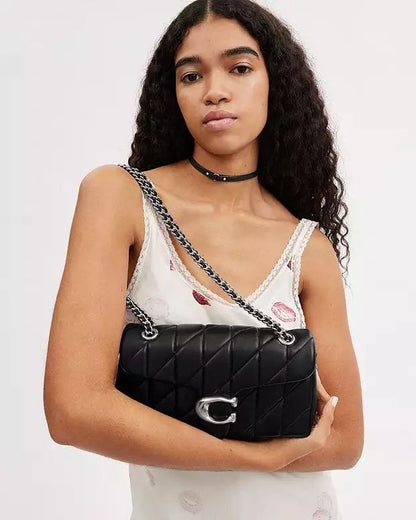 Cuero | Tabby Shoulder Bag 26 With Quilting