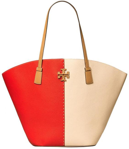 Cuero | McGraw Color-Block Shopper Tote