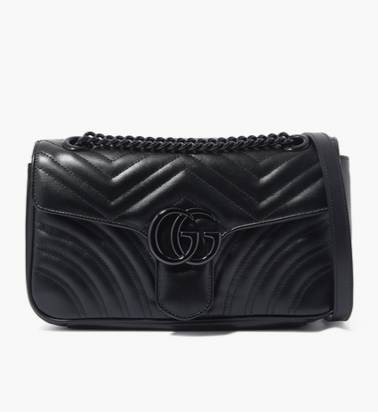 Cuero | GG Marmont Small Shoulder Bag