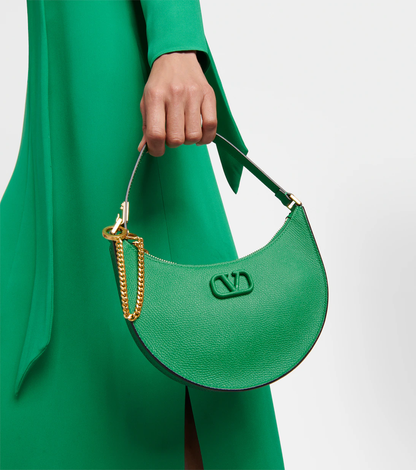 Cuero | Garavani VLogo Signature Mini leather shoulder bag