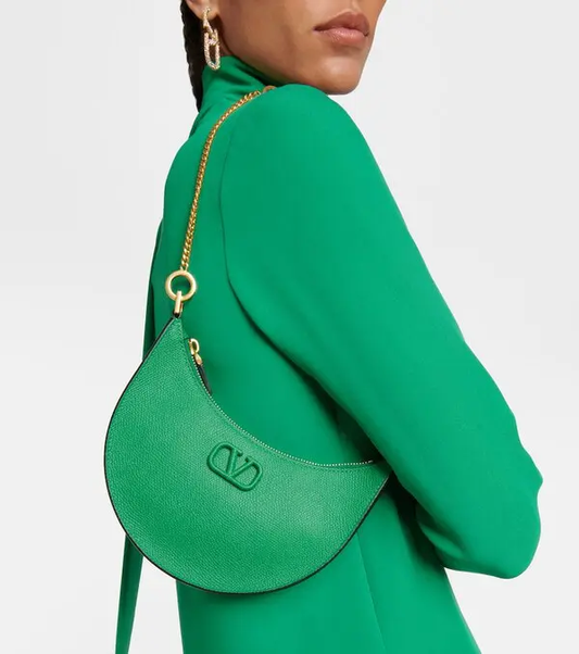 Cuero | Garavani VLogo Signature Mini leather shoulder bag