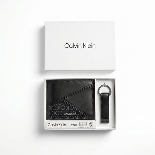 Calvin Klein Wallet & Keychain Set