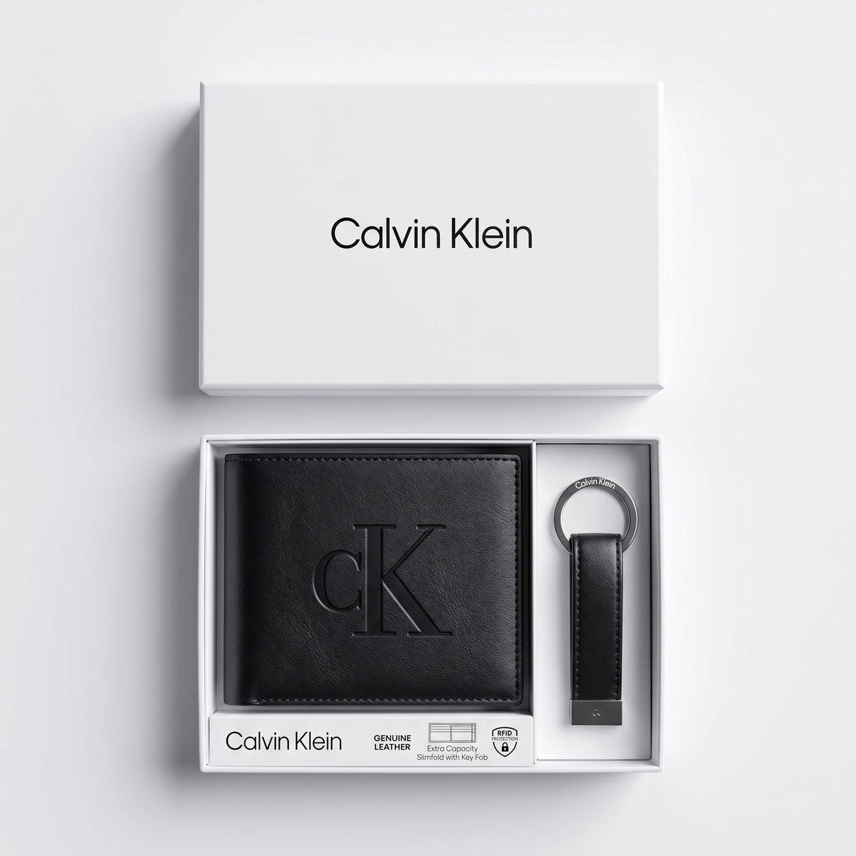 Calvin Klein Wallet & Keychain Set