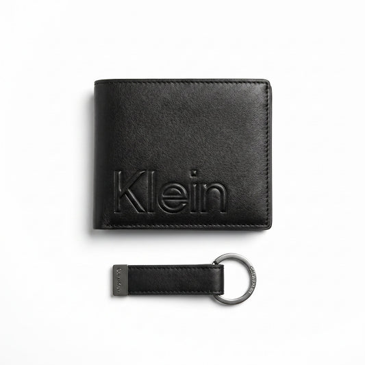 Calvin Klein Wallet & Keychain Set
