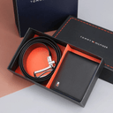 Tommy Hilfiger Wallet & Belt Set