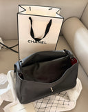 Chanel Flap Shoulder Bag – Black caviar leather classic