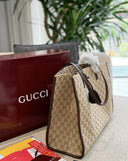 Gucci Tote Bag – GG Supreme canvas shopping tote
