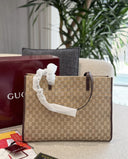 Gucci Tote Bag – GG Supreme canvas shopping tote
