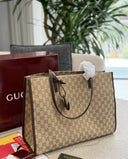 Gucci Tote Bag – GG Supreme canvas shopping tote