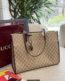Gucci Tote Bag – GG Supreme canvas shopping tote