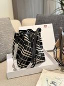 Burberry Drawstring Bucket Bag