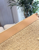 Louis Vuitton Raffia Straw Woven Pouch