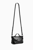 Balenciaga Le Cagole Small Top Handle Bag – Black Crinkled Leather