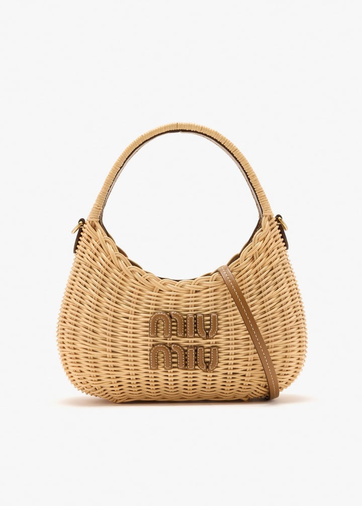 Cuero | Wicker Top Handle Bag