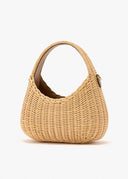 Miu Miu Wicker Top Handle Bag