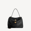 Balenciaga WOMEN’S RODEO HANDBAG LARGE GRAINED CALFSKIN IN BLACK