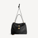 Balenciaga WOMEN’S RODEO HANDBAG LARGE GRAINED CALFSKIN IN BLACK