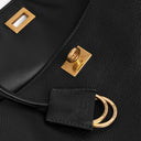 Balenciaga WOMEN’S RODEO HANDBAG LARGE GRAINED CALFSKIN IN BLACK
