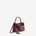 Balenciaga WOMEN’S RODEO HANDBAG MEDIUM IN DARK BURGUNDY