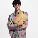 Louis Vuitton Raffia Straw Woven Pouch