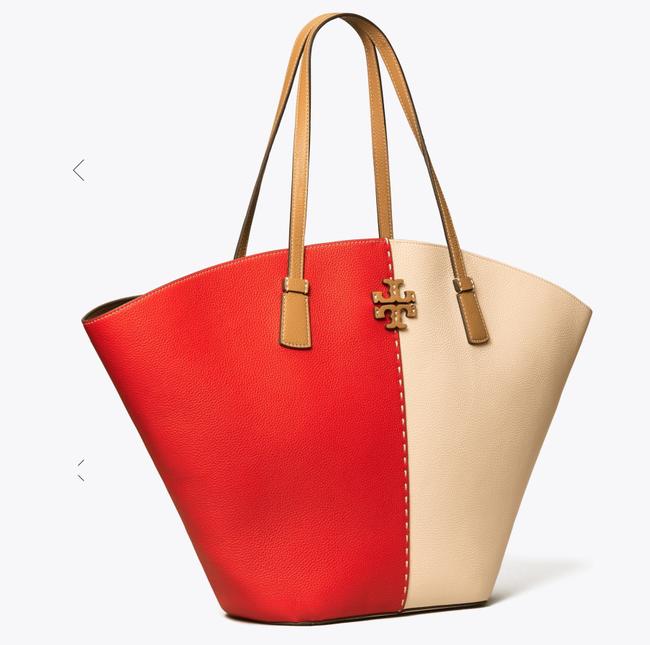 Cuero | McGraw Color-Block Shopper Tote