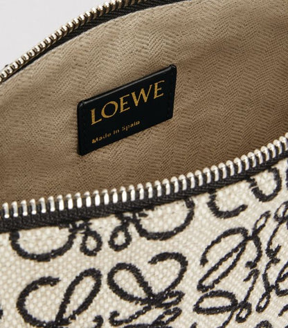 Cuero | Anagram Jacquard Oblong Pouch