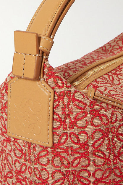 Cuero | Small Cubi Anagram Jacquard Canvas Shoulder Bag