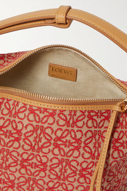 Cuero | Small Cubi Anagram Jacquard Canvas Shoulder Bag