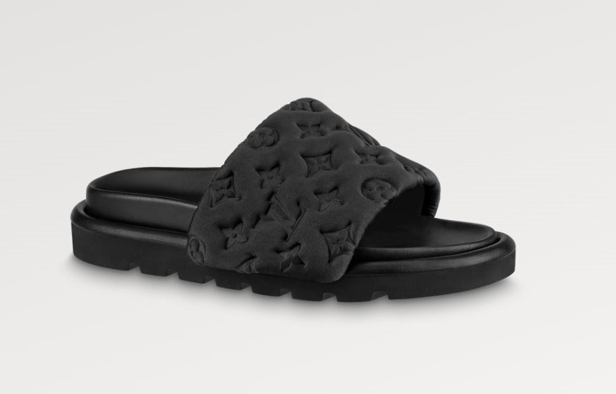 Cuero | Pool Pillow Flat Comfort Mule