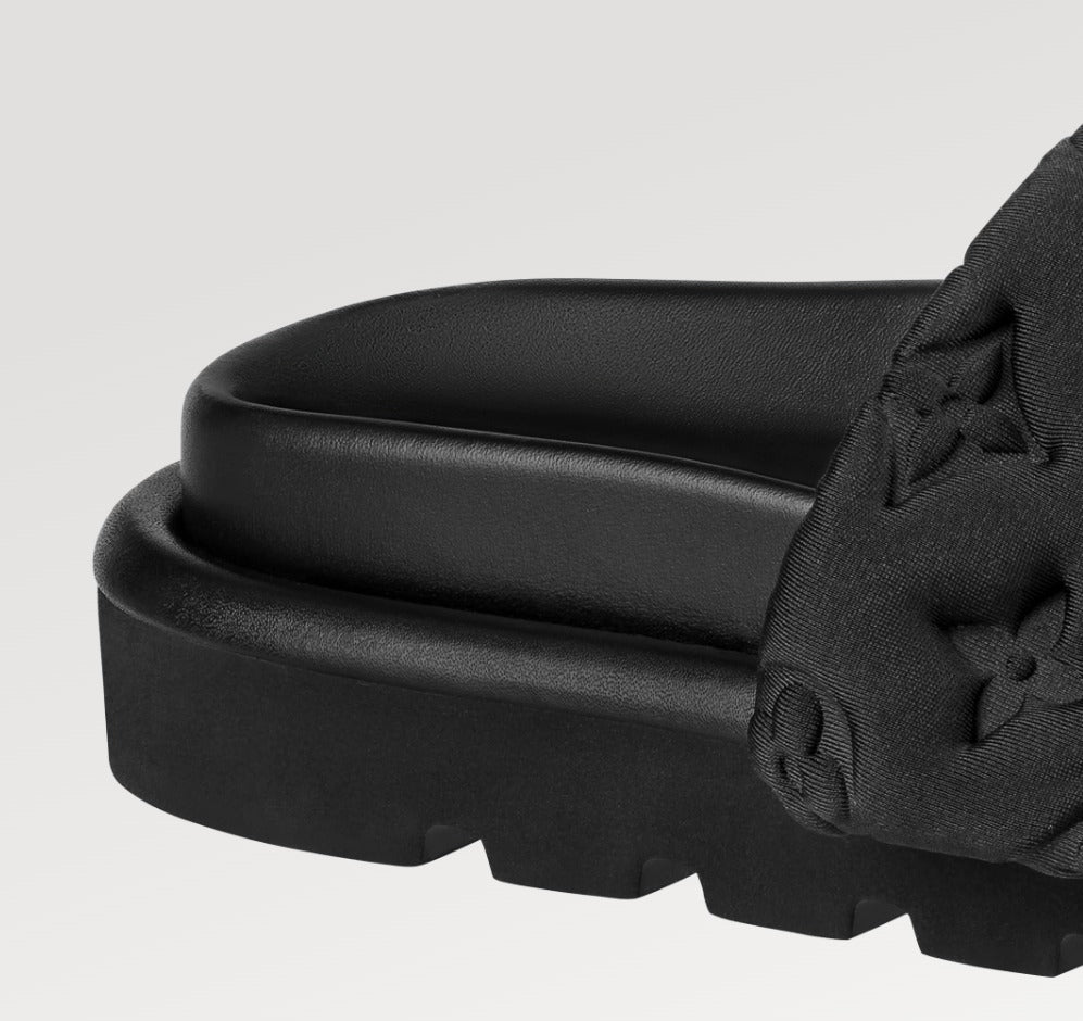 Cuero | Pool Pillow Flat Comfort Mule