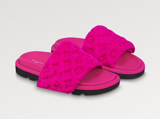 Cuero | Pool Pillow Flat Comfort Mule