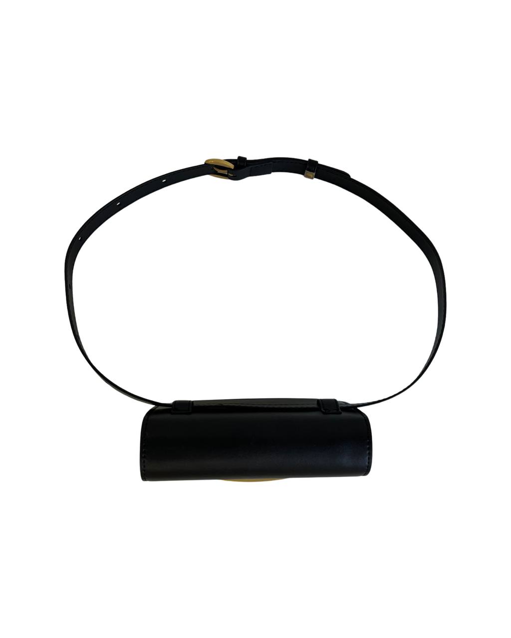 Cuero | Women's Black T Timeless Shoulder Bag