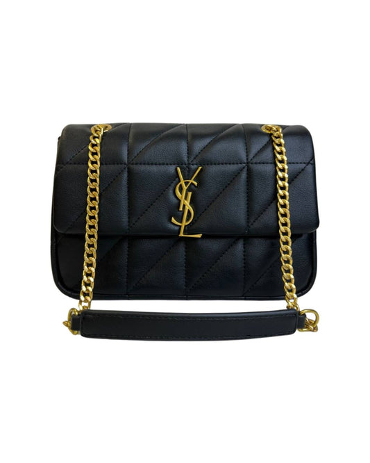 Cuero | Small&nbsp;Black Leather Shoulder Bag