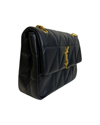Cuero | Small&nbsp;Black Leather Shoulder Bag
