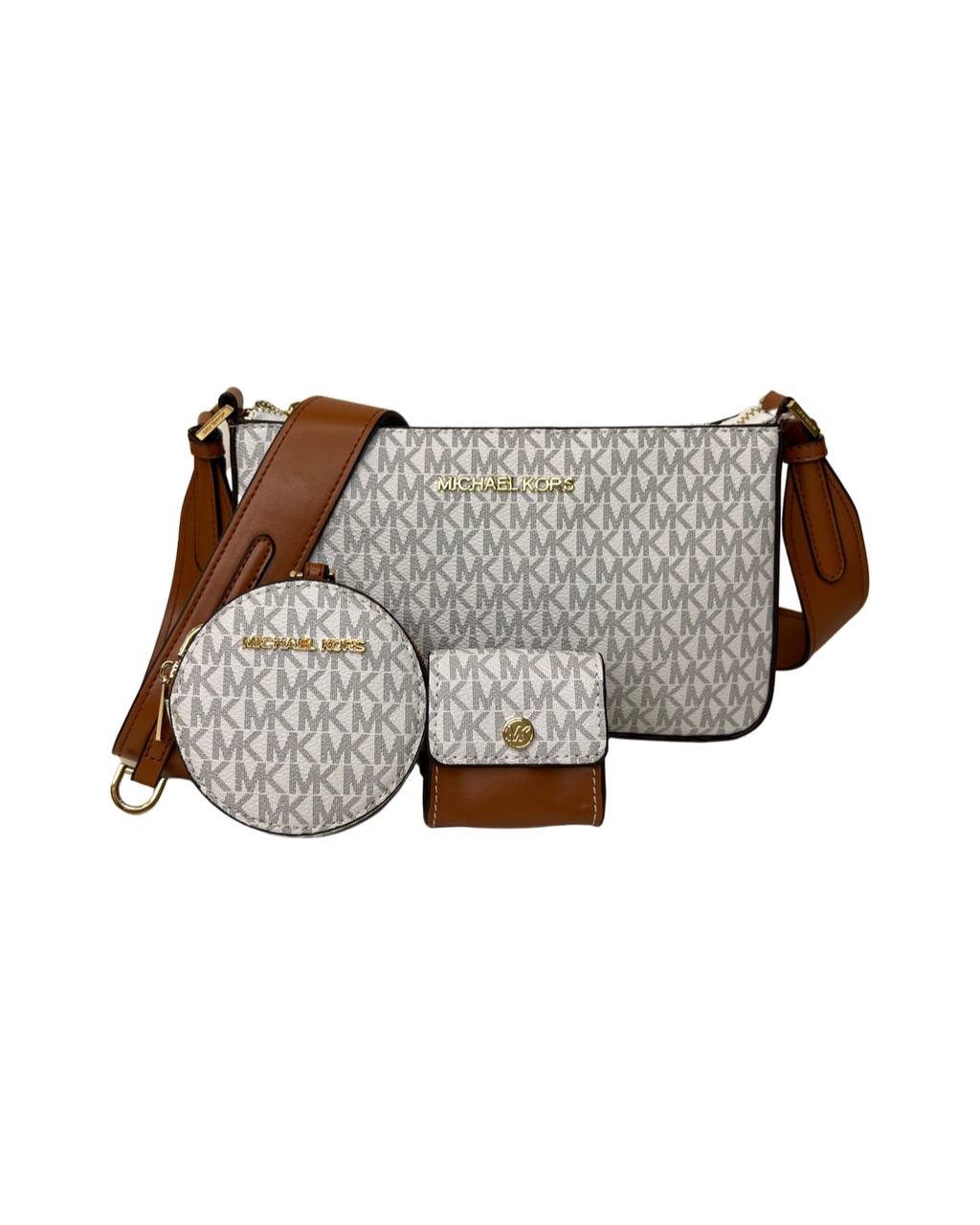 Cuero | Jet Set Travel Tech Attached Small Crossbody