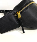 Saint Laurent Black Belt Bag - Puzzles Egypt