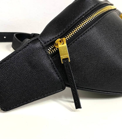Cuero | Black Belt Bag