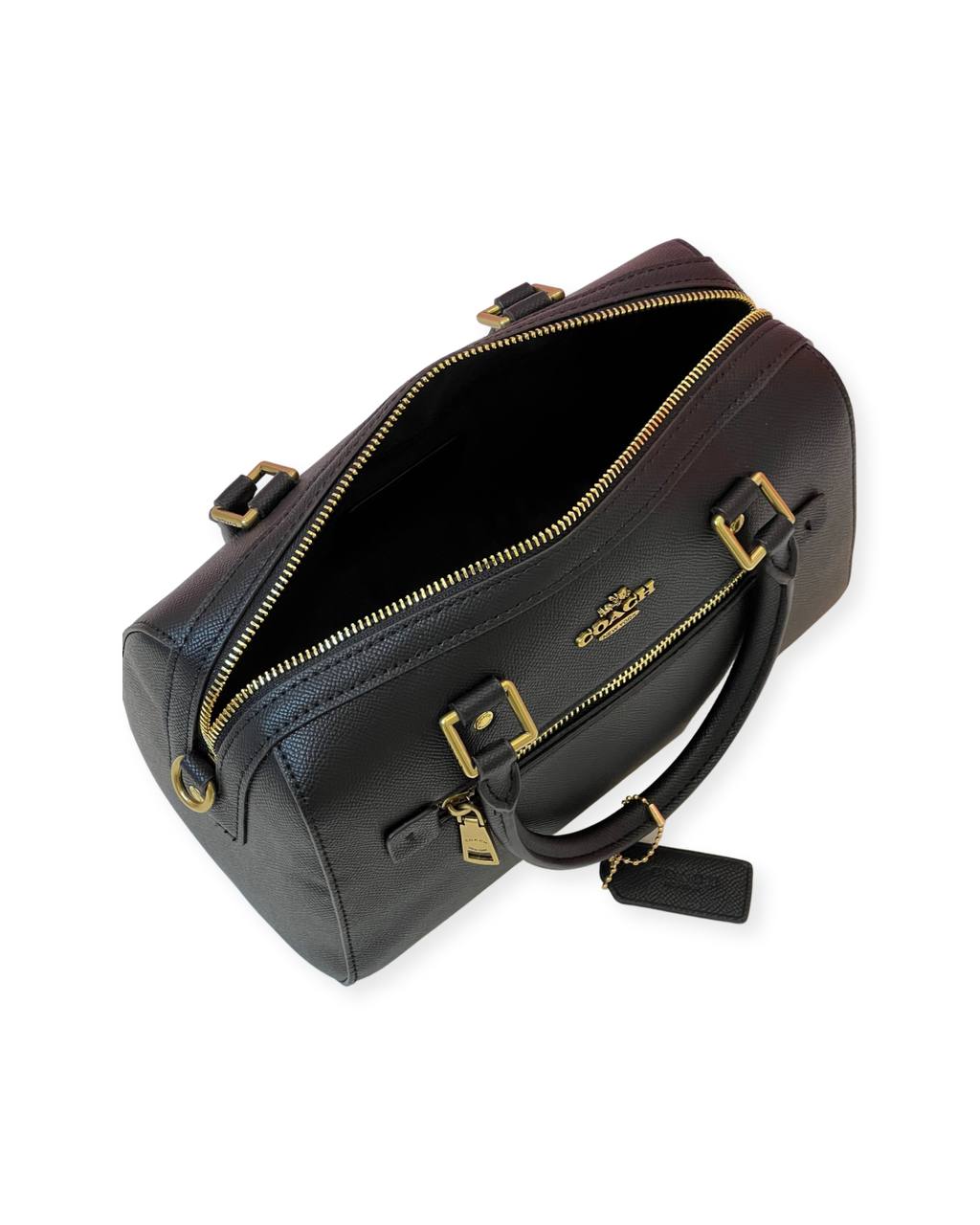Cuero | Rowan Satchel Bag In Black