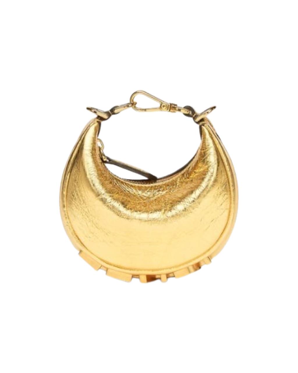 Cuero | Nano Fendigraphy Gold leather charm