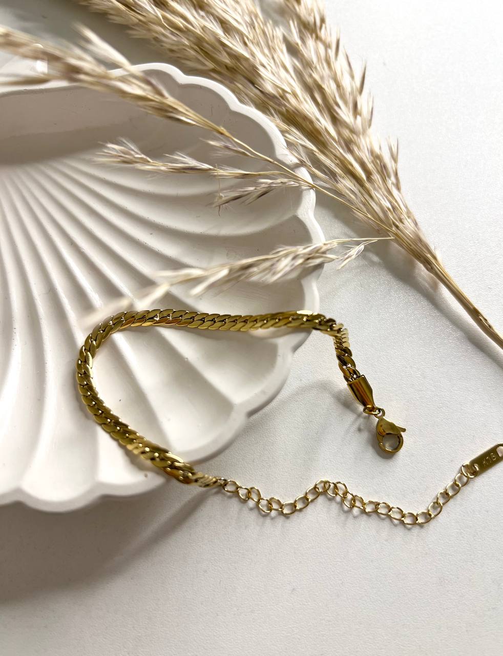 Cuero | Gold Braided Women Bracelet