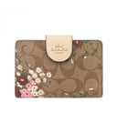 ORIGINAL MEDIUM CORNER ZIP WALLET IN SIGNATURE CANVAS