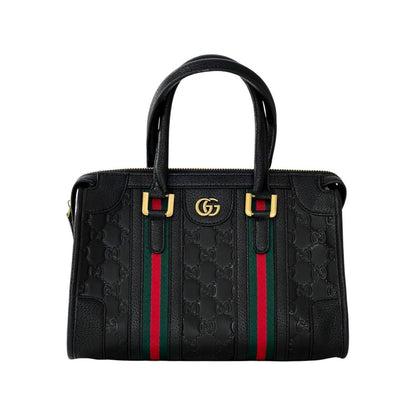 Cuero | Ophidia GG Small Tote Bag