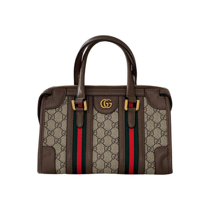Cuero | Ophidia GG Small Tote Bag