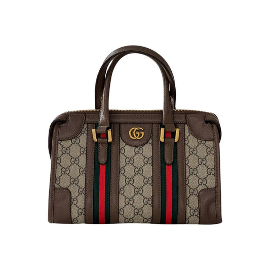 Cuero | Ophidia GG Small Tote Bag