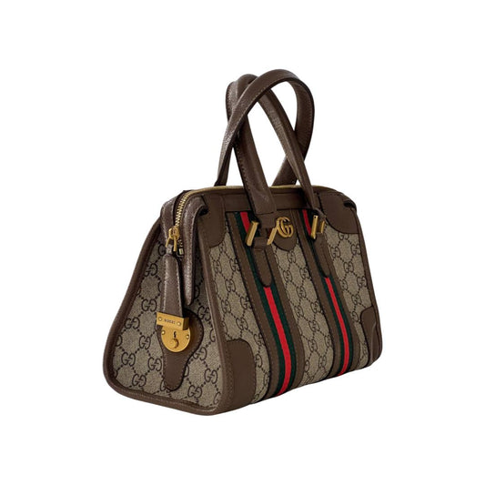 Cuero | Ophidia GG Small Tote Bag