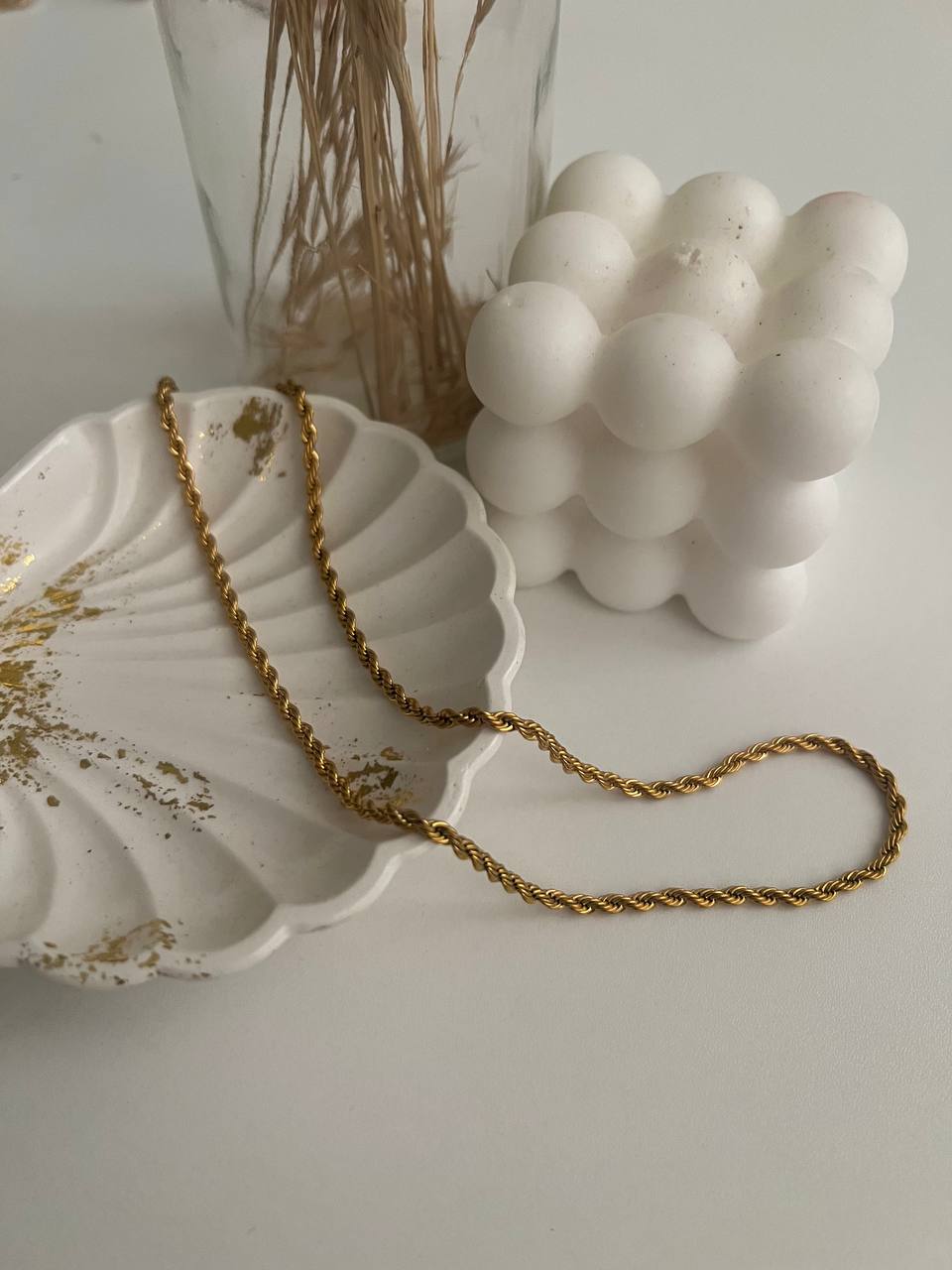 Cuero | Twist Chain Necklace